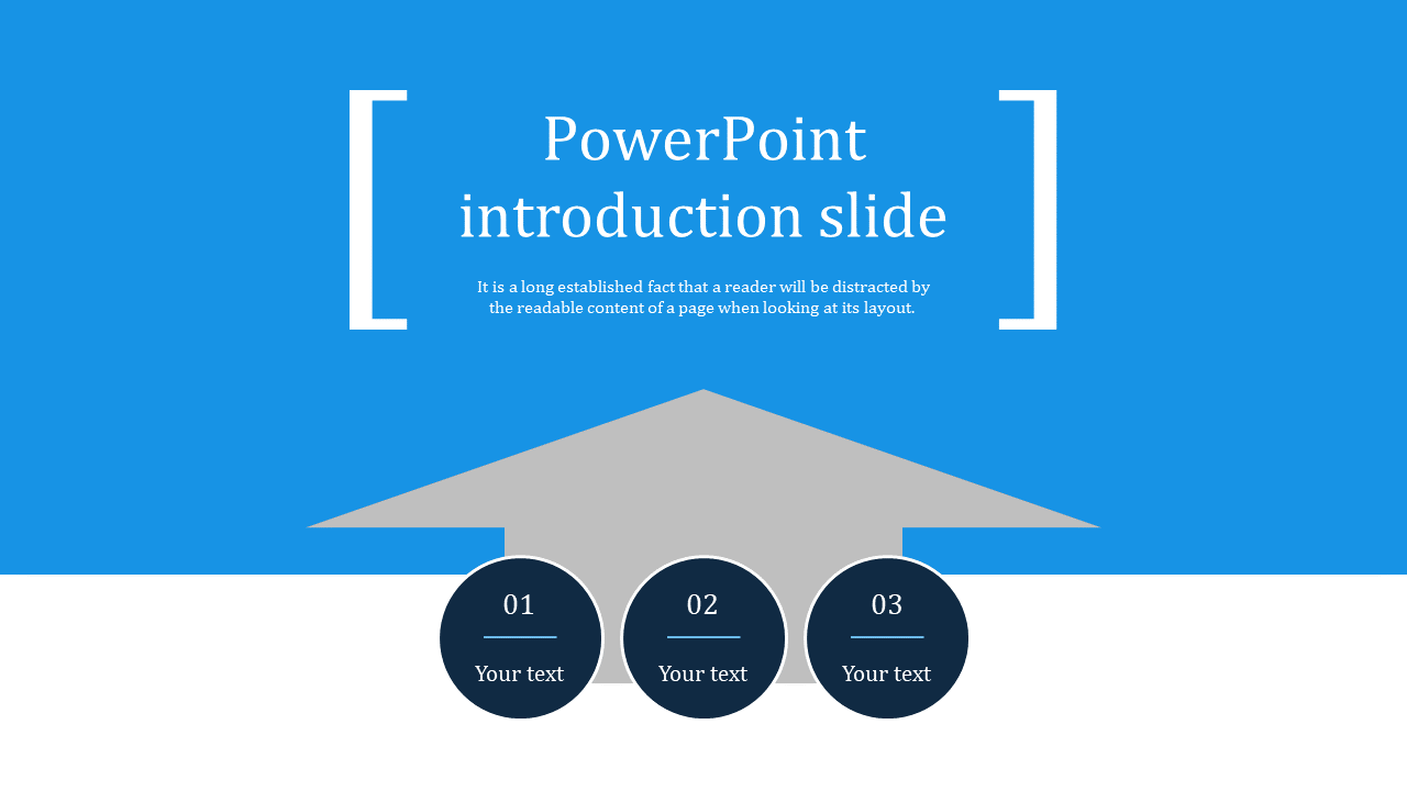 how to make introduction using powerpoint